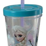 Disney Frozen Kids 12oz Light Up Fun Sip LED Tumbler with Straw