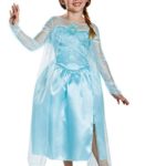 Disguise Disney’s Frozen Elsa Snow Queen Gown Classic Girls Costume