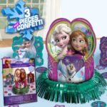 Disney Frozen Table Decorating Kit Assorted Birthday Party Decoration (23 Pack), Multi Color, .