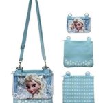 Disney Frozen Elsa Blue Adjustable Strap Messenger Shoulder Cross Purse Bag