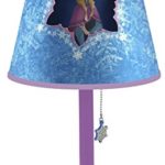 Disney Frozen Table Lamp with Die Cut Lamp Shade