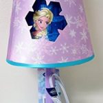 Disney Frozen Table Lamp with Die Cut Shade, Pink