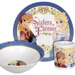 Disney Frozen Sisters Forever Dinnerware Set, 3-Piece