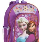 Disney Frozen Anna & Elsa Girls Sparkle Backpack – 16″