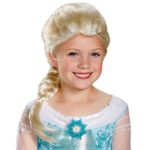 Disguise Disney’s Frozen Elsa Child Wig Girls Costume, One Size Child