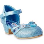 Disney Frozen Toddler Girls Princess Elsa Blue Dress Shoe