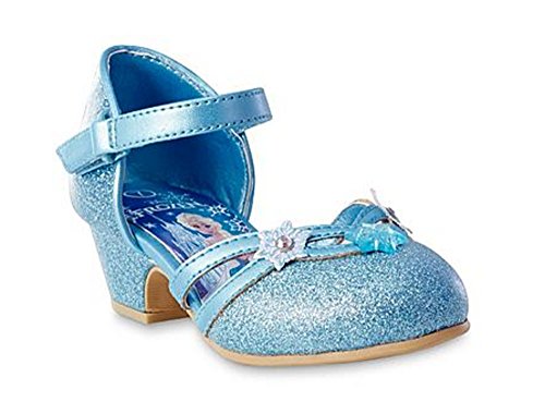 Disney Frozen Toddler Girls Princess Elsa Blue Dress Shoe