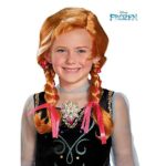 Disguise Disney’s Frozen Anna Child Wig Girls Costume, One Size Child