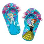 Disney Store – Girls – Frozen Anna and Elsa – Flip Flops