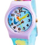 Disney Frozen Olaf First Time Teacher Wrist Watch For Children. Large Colorful Analog Display.