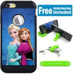 Apple iPhone 7 Plus (5.5″) Hybrid Armor Defender Case Cover with Flexible Phone Stand – Disney Frozen Elsa Anna