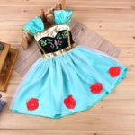 Baby Girl Toddler Anna Coronation Dress Frozen Inspired Costume Halloween 9m-4T (2T (90cm))