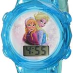 Disney Girl’s Quartz Plastic Casual Watch, Color:Blue (Model: FNFKD120)