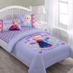 Disney Frozen Nordic Summer Florals Full Comforter Set with Fitted Sheet