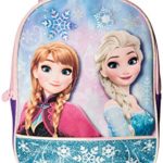 Disney Girls’ Frozen 10 Inch Mini Backpack with Glitter