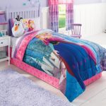 Disney’s Frozen Princess Anna & Elsa Full Comforter & Sheet Set KO (5 Piece Bed In A Bag) + HOMEMADE WAX MELT