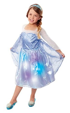 Disney Frozen Northern Lights Elsa Musical Light Up Dress