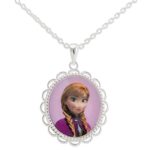 Disney Frozen Princess Anna Pendant With Frozen Gift Box.