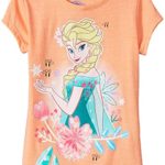 Disney Girls’ Frozen Short Sleeve Tee