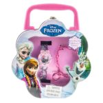 Disney Frozen LCD Watch and Bracelet Gift Set in Tin