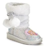 Disney’s Frozen Anna and Elsa Toddler Girls’ Glitter Boots