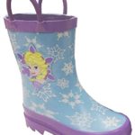 Disney’s Frozen Elsa Snowflake Rain Boots Girls