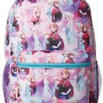 Disney Girls’ Frozen All Over Print Backpack