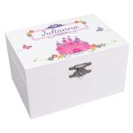 Personalized Princess Castle Ballerina Jewelry Box