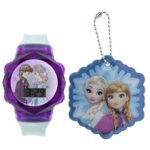 Disney Girl’s Quartz Plastic Casual Watch, Color:Blue (Model: FNFKD16013FL)