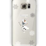 Galaxy S7 Edge Frozen Silicone Phone Case / Gel Cover for Samsung Galaxy S 7 Edge (S7 Edge/G935) / Screen Protector & Cloth / iCHOOSE / Olaf Dance