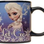 Silver Buffalo DP4134 Disney Frozen Let it Go Snowfall Jumbo Ceramic Mug, 20-Ounces