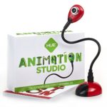 HUE Animation Studio (Red) for Windows PCs and Apple Mac OS X: complete stop motion animation kit with camera, software and book