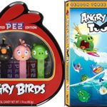 Angry Birds Toons Season Three Animated DVD Set Cartoon + Bonus Pez Collectible Tin candy Dispenser 4 character birds & Pigs