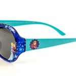 Disney Frozen Girl’s Sunglasses Snowflakes Design in Blue and Turquoise