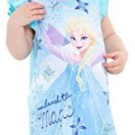 Disney Toddler Girls’ Frozen Elsa Nightgown, Frosted Magic, 4T