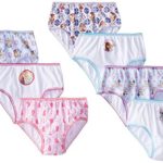 Disney Handcraft Little Girls Frozen 7 Pack Panty, Assorted, 4