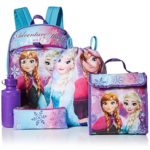 Disney Girls’ Frozen 5 Pc Set Backpack
