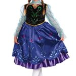 Disney’s Frozen Anna Deluxe Girl’s Costume, 4-6X