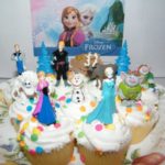 Disney Frozen Movie Figure Deluxe Cake Toppers / Cupcake Party Favor Decorations Set of 12 with Anna, Elsa the Snow Queen, Olaf, Reindeer, Ice Sled, Trees, Snow Monster, Trolls and More!