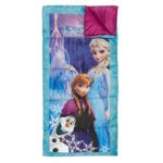 Kids 28″ x 56″ 45-Degree Sleeping Bag (Disney’s Frozen Elsa, Anna & Olaf)