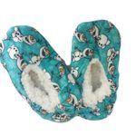 Disney Pixar Fuzzy Babba Slippers (S/M Shoe Size 8-13, Frozen Olaf)