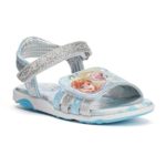 Disney Girl’s Frozen Anna & Elsa Light-Up Sandals