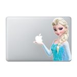 Elsa Frozen Princess Disney Movie Macbook Stickers Decal For Laptop Computer Wall Removable 3D Vinyl Pro Skin 13 inch