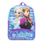 Disney Frozen Elsa and Anna Purple 12 Inch Toddler Backpack School Bag