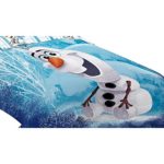 Disney Frozen Olaf Build a Snowman 72 by 86-Inch Microfiber Comforter, Twin/Full