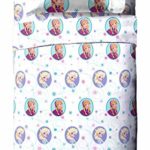 Jay Franco Disney Frozen Swirl Twin Sheet Set – Super Soft and Cozy Kid’s Bedding Features Anna & Elsa – Fade Resistant Polyester Microfiber Sheets (Official Disney Product)