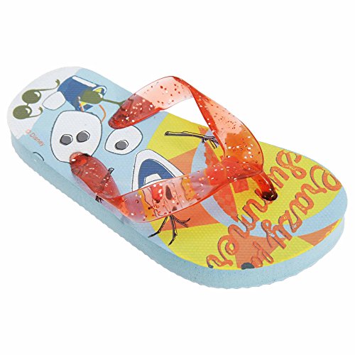 Disney Frozen Childrens Kids Olaf Flip Flops