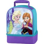 Disney Frozen Elsa and Anna Dual Compartment Insulated Lunch Box
