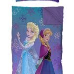 Disney Frozen Elsa Purple 2 Piece Slumber Bag with Pillow