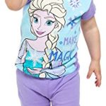 Disney Girls’ Frozen Fair Isle Sisters Four-Piece Pajama Set